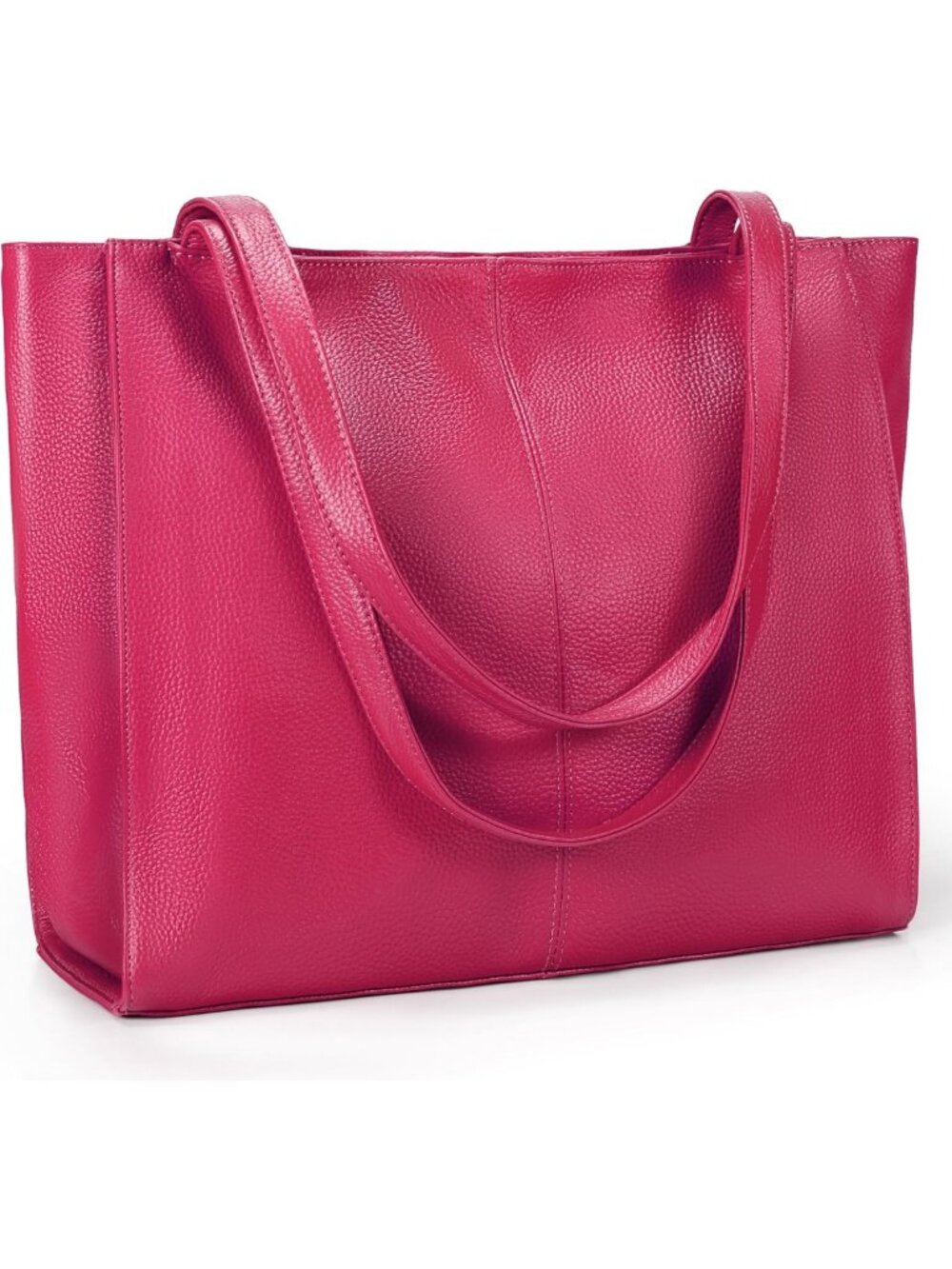Stylish Women's Soft Leather Large Tote Shoulder Bag - Chic Handbag Purse